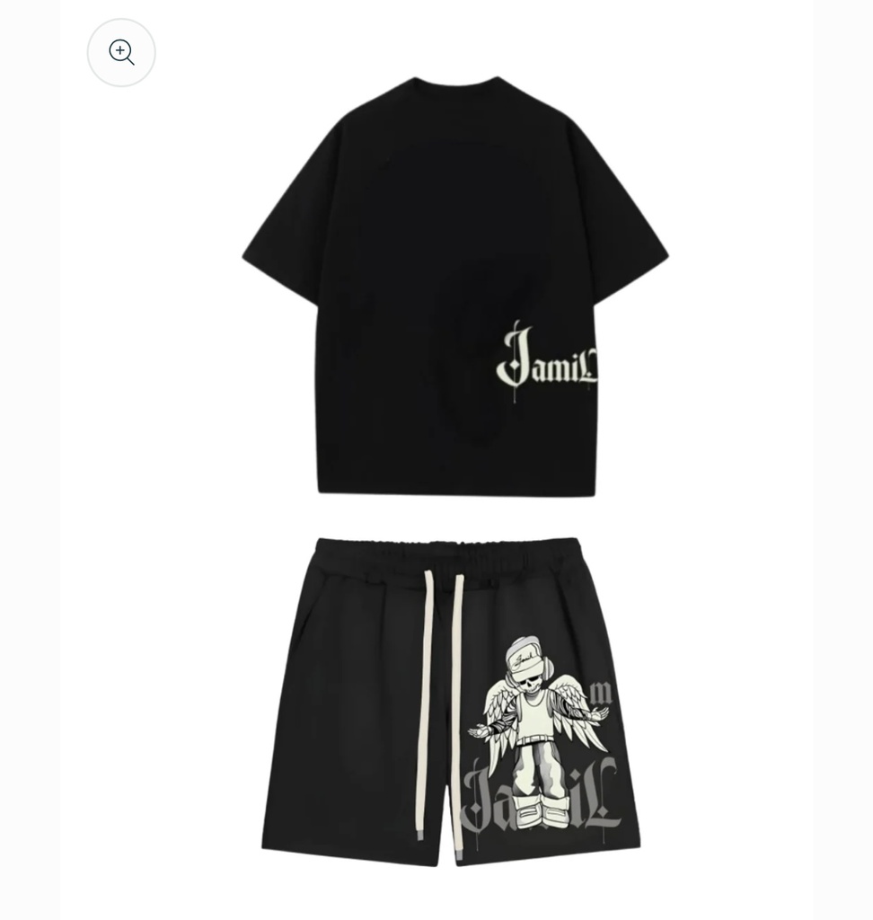 Jamil Skull Angel Tee