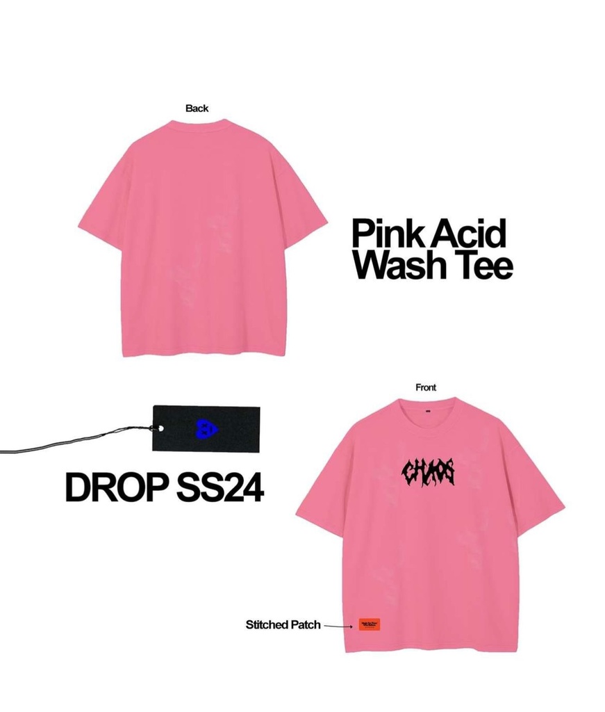 Bizzaro Acid Wash Tee