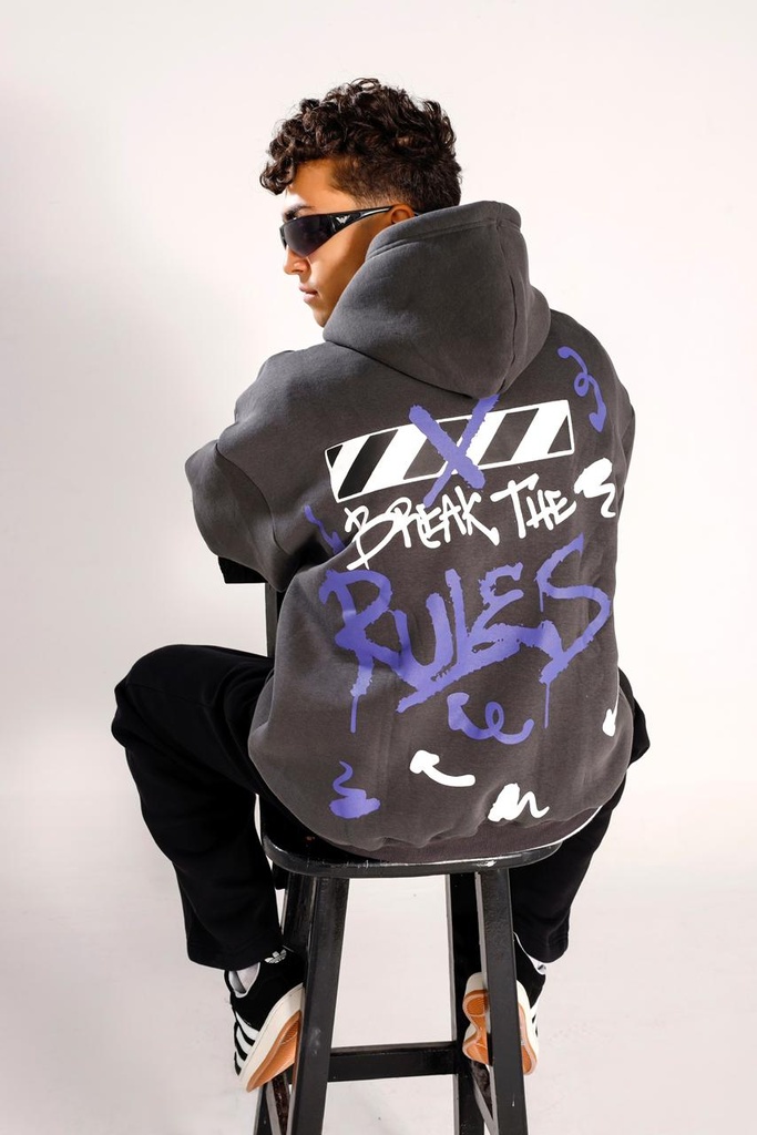 Moon Walk Break The Rules Hoodie