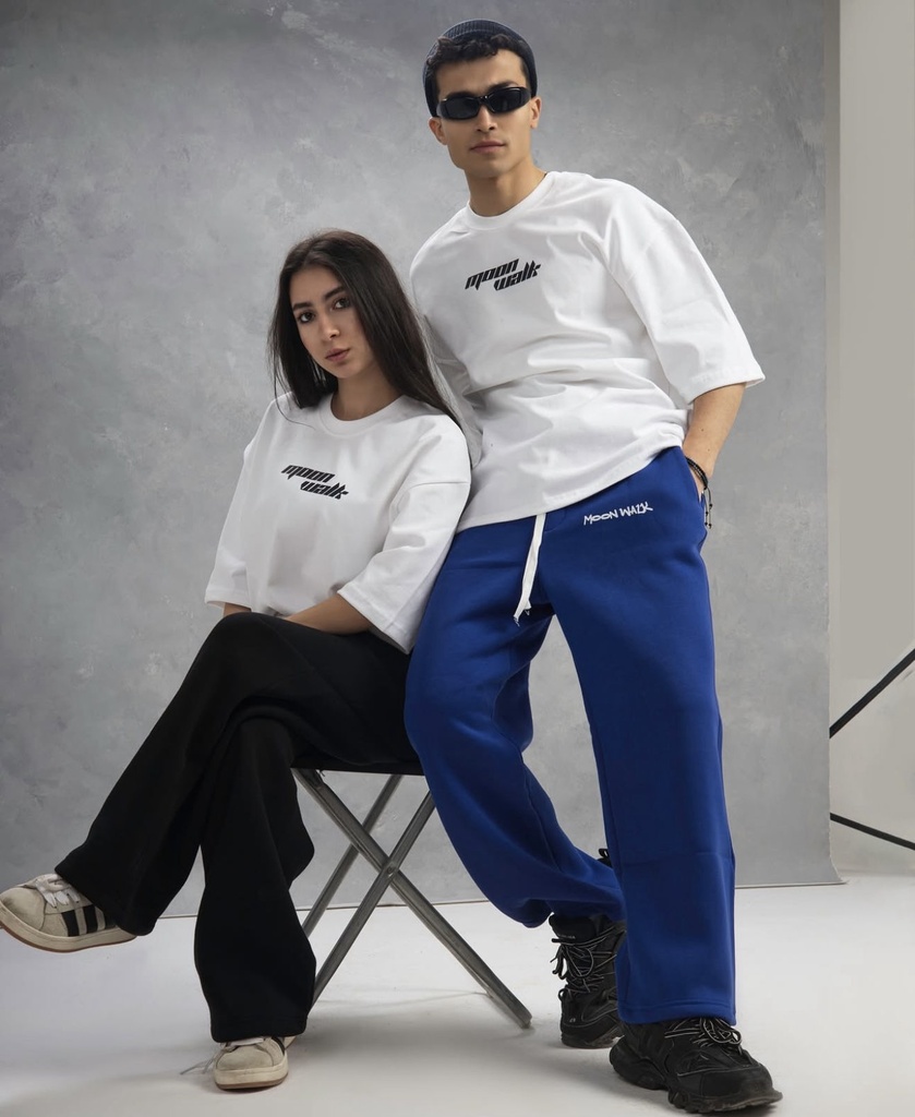 Moon Walk Blue Sweatpants 