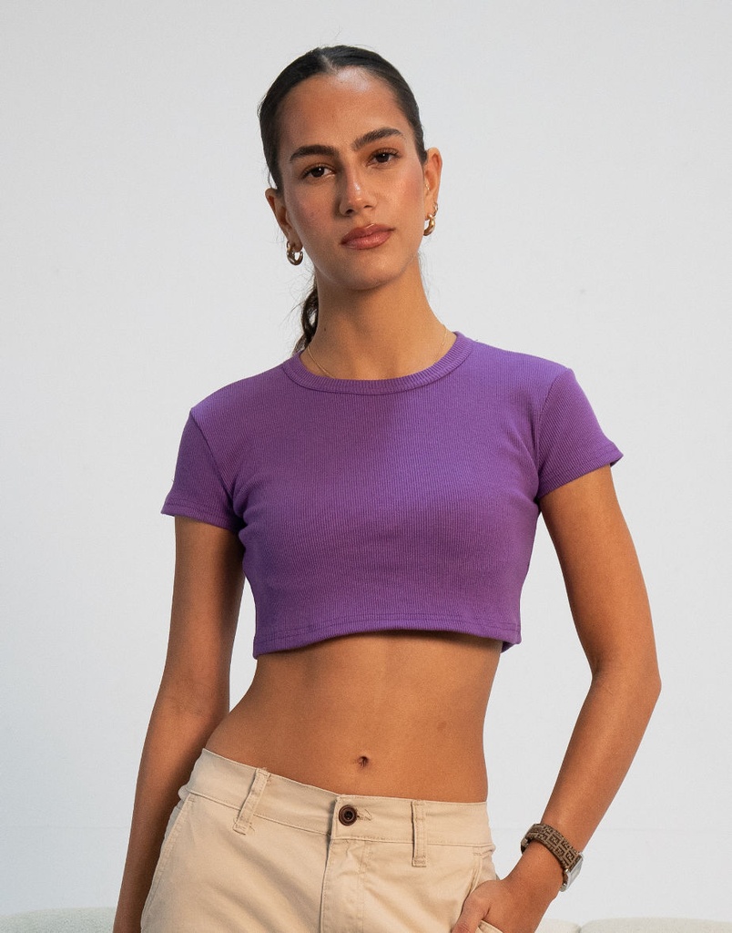 Ice Ribbed Short Sleeve